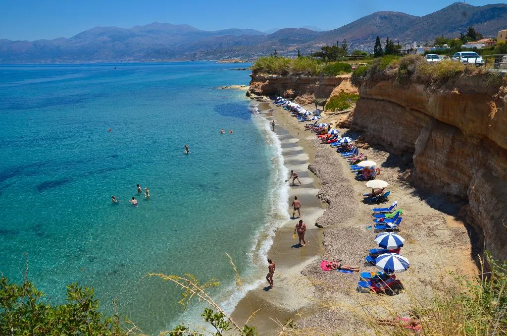 Beach, Hersonissos Central, Crete
