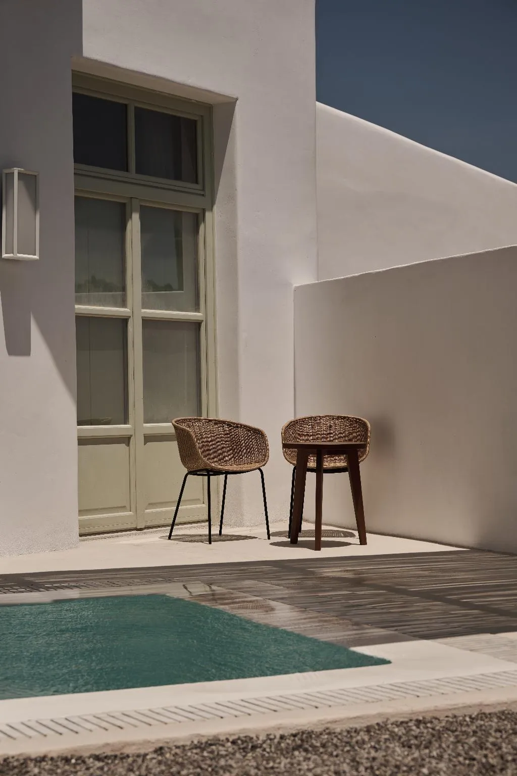 DOUBLE SEA VIEW WITH PRIVATE POOL Room, Yi Hotel Mykonos - Adults only, Mykonos