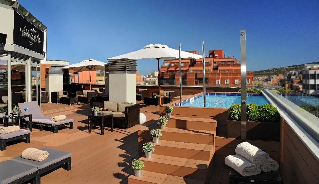 Terrace, Sercotel Amister Art Hotel, Barcelona