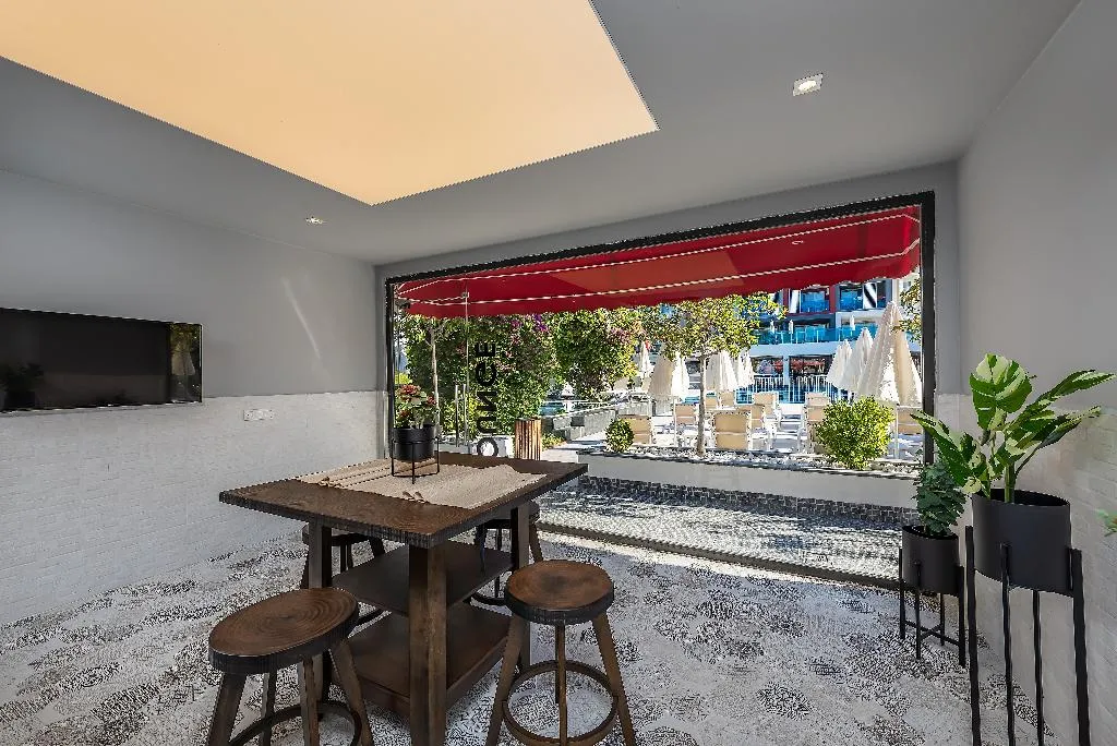 Restaurant, White City Beach Hotel, Antalya