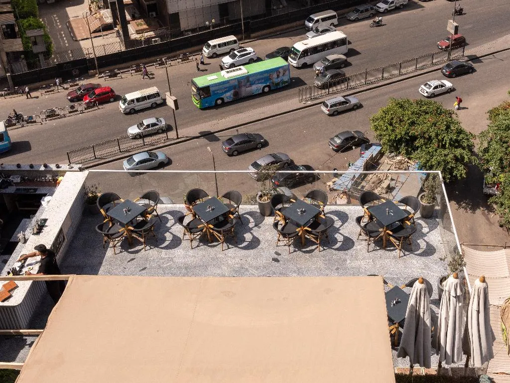 Bar, Panorama Ramsis Hotel & Cafe, Cairo