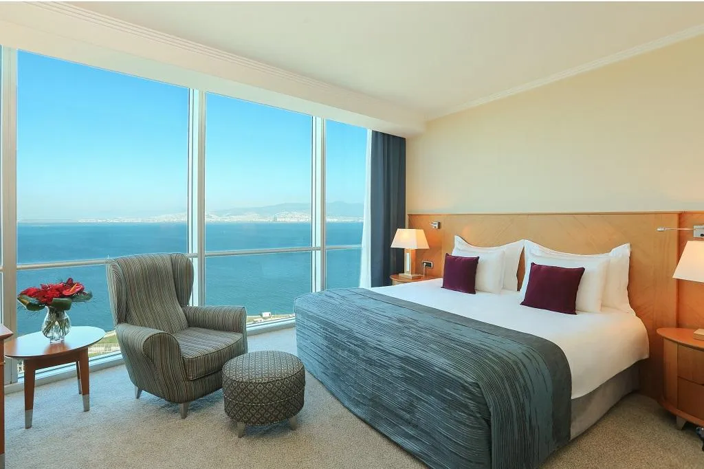 DOUBLE SINGLE USE CLUB SEA VIEW Room, Wyndham Grand Izmir Ozdilek Thermal & Spa, Izmir
