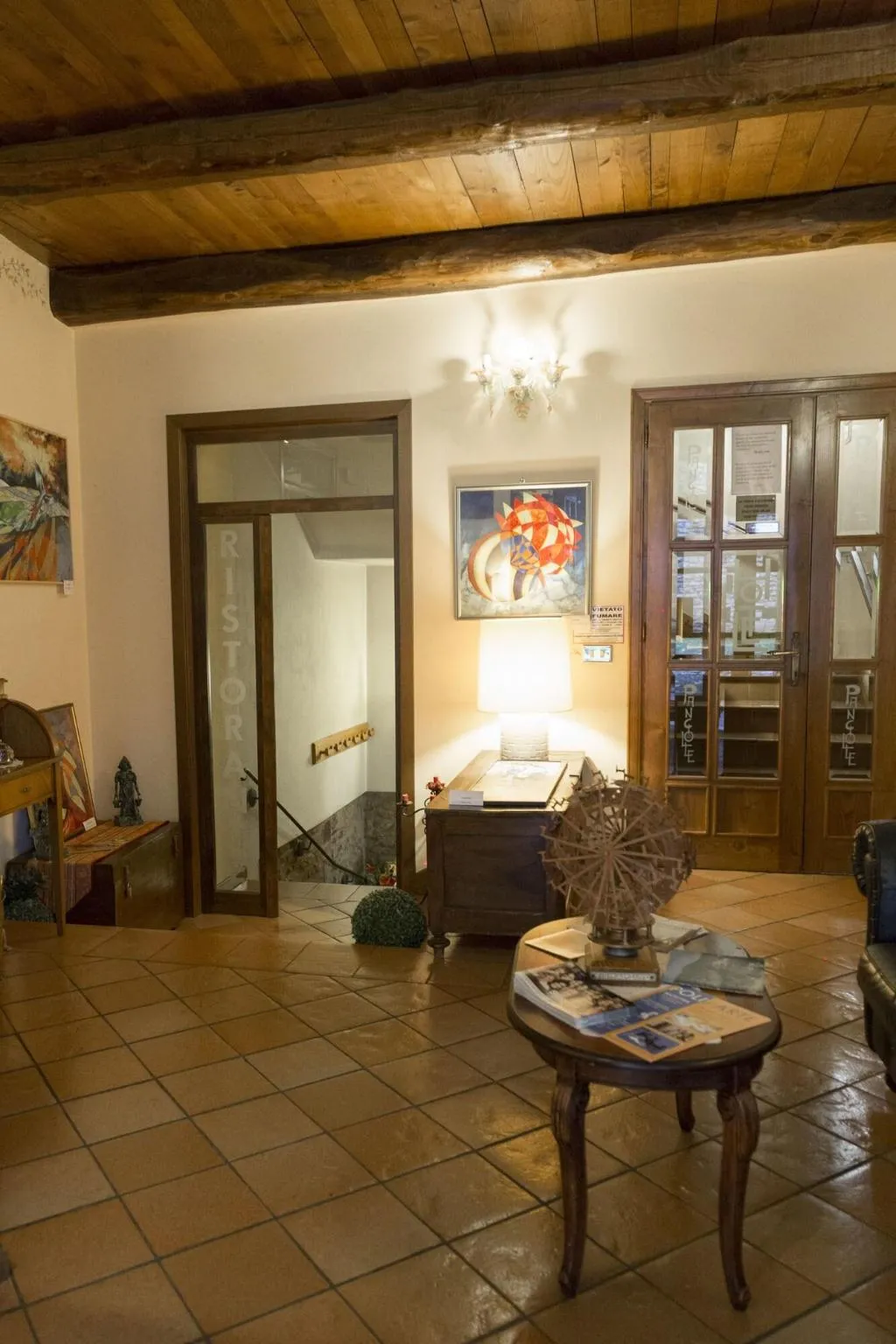 Lobby, Albergo Panciolle, Perugia