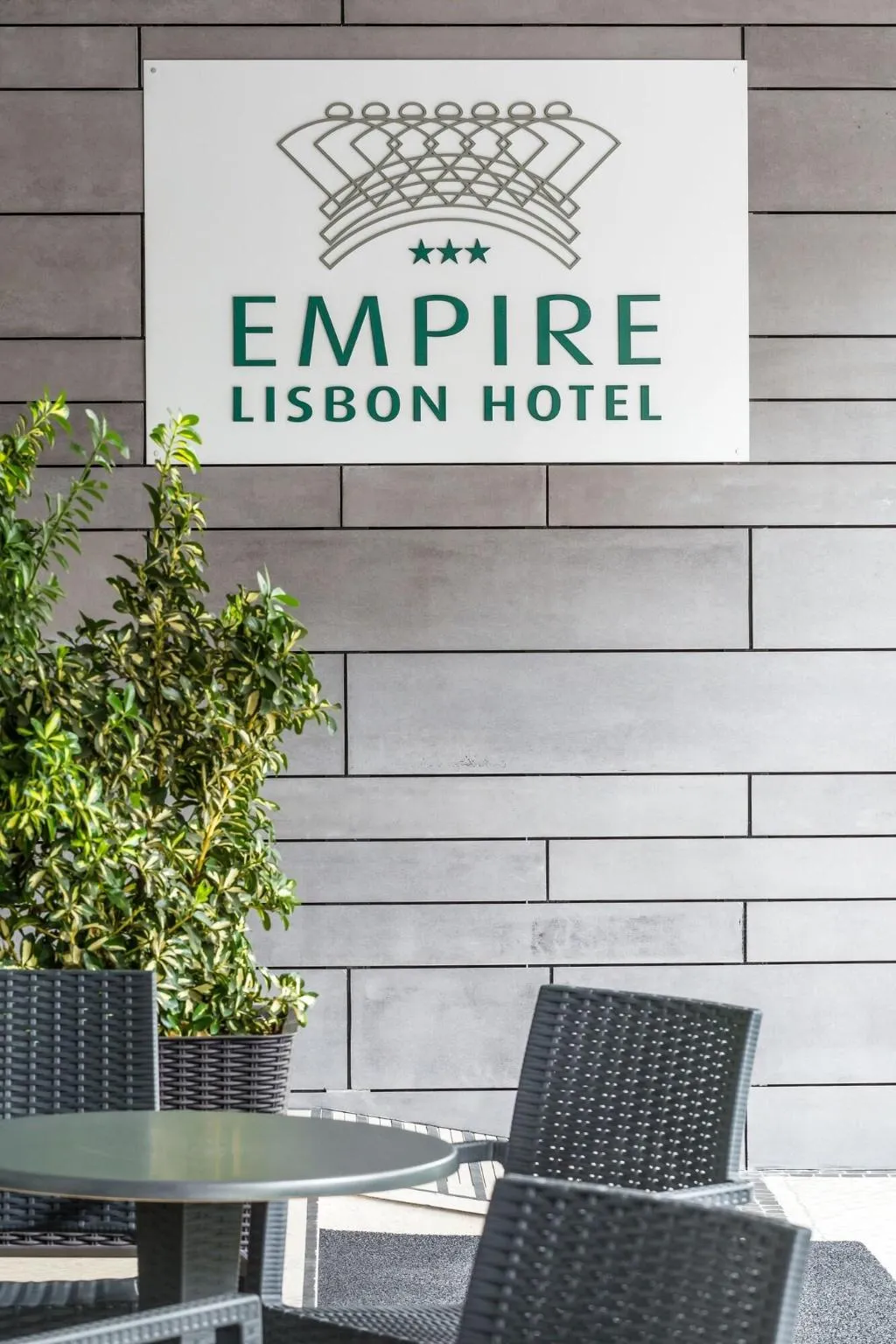 Terrace, Empire Lisbon Hotel, Lisbon
