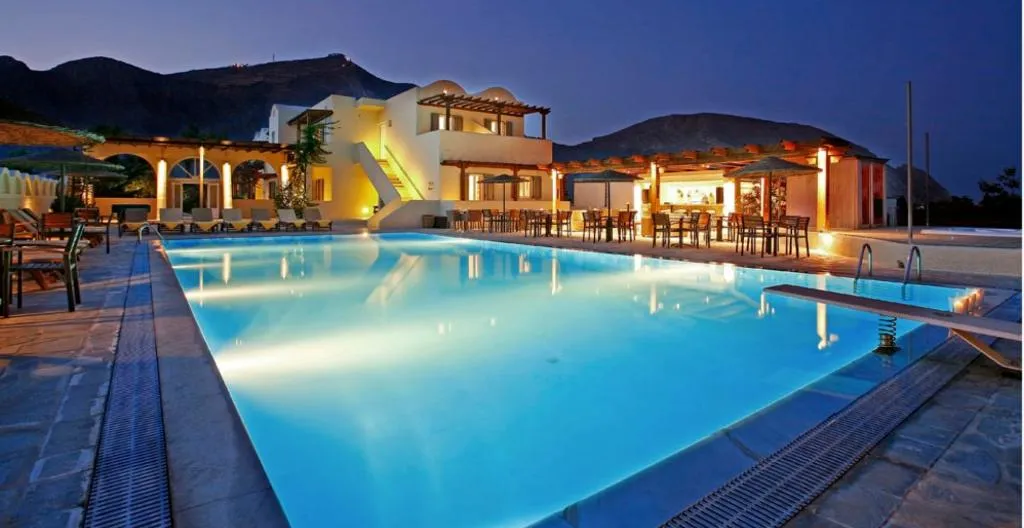 General view, Thera Mare Resort, Santorini
