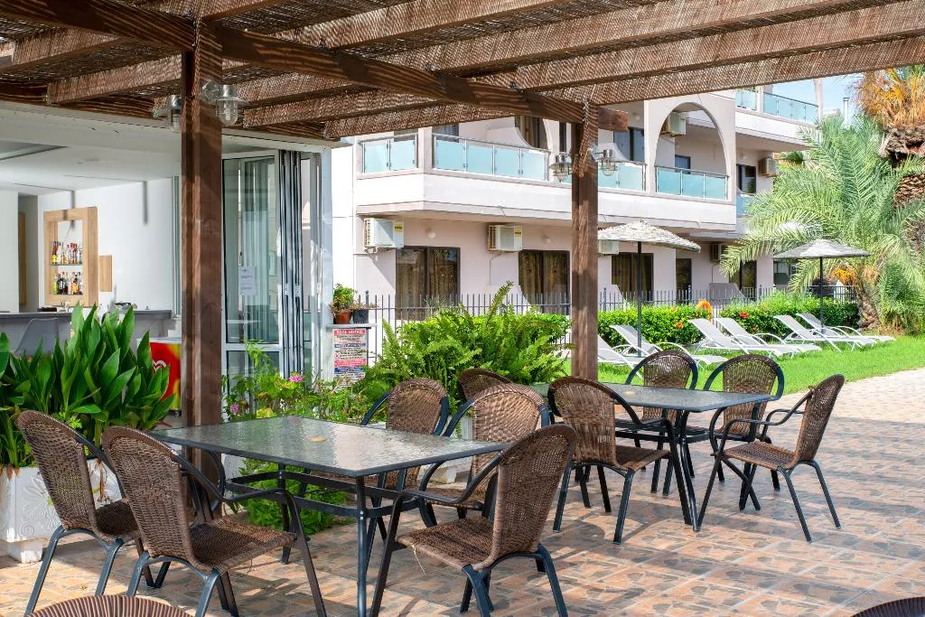 Terrace, Rose Hotel, Rhodes