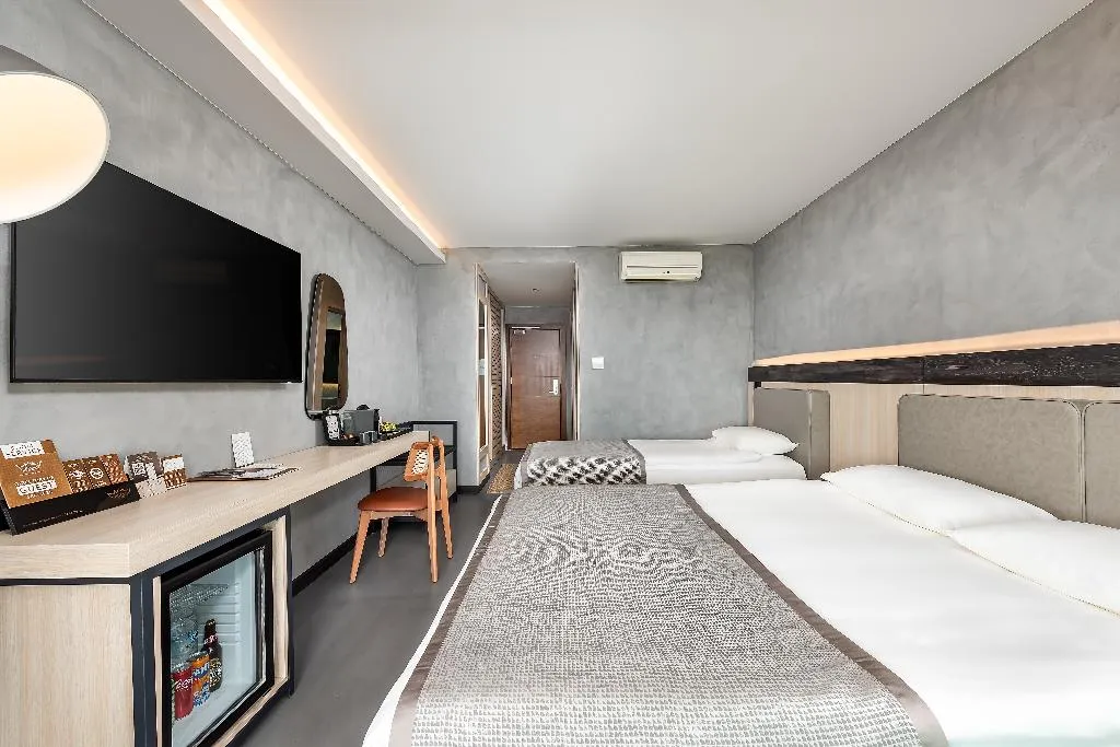 DOUBLE SINGLE USE SEA VIEW Room, White City Resort Hotel, Antalya
