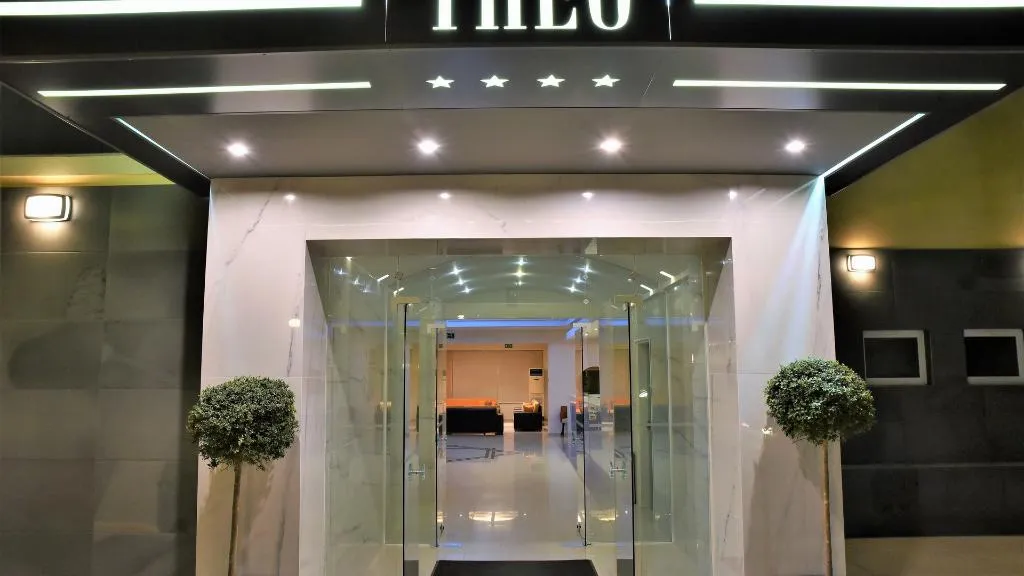 Lobby, Theo Hotel, Crete