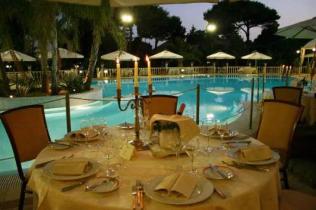 Restaurant, Grand Hotel Palace, Palermo