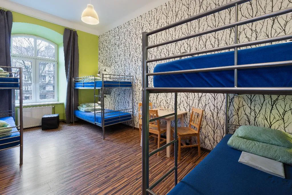 Bed in dormitory FEMALE ROOM Room, Hostel Atlantis Kraków, Krakow