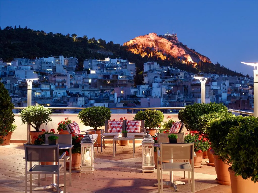 Terrace, Athens Zafolia Hotel, Athens