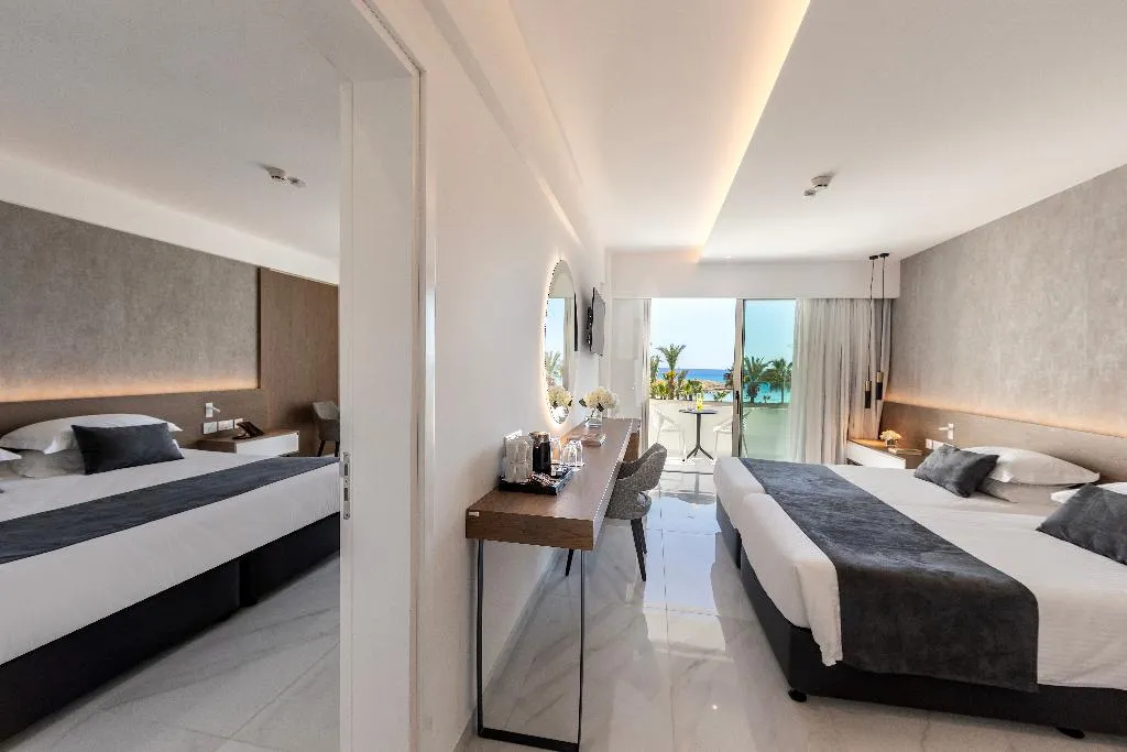 FAMILY ROOM SIDE SEA VIEW TWO BEDROOMS Room, Pavlo Napa Beach Hotel, Cyprus