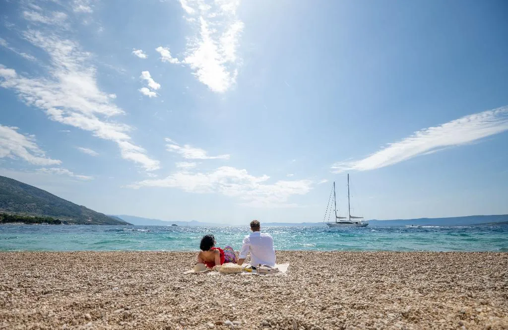 Beach, Bluesun Hotel Borak, Split