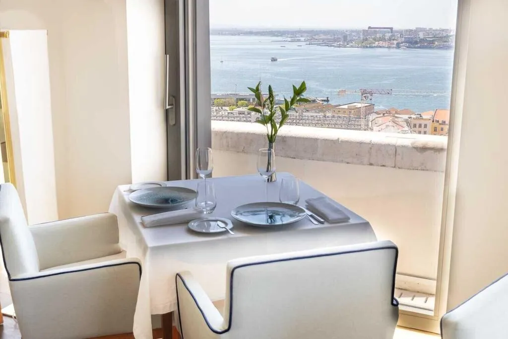 Restaurant, Verride Palácio Santa Catarina, Lisbon