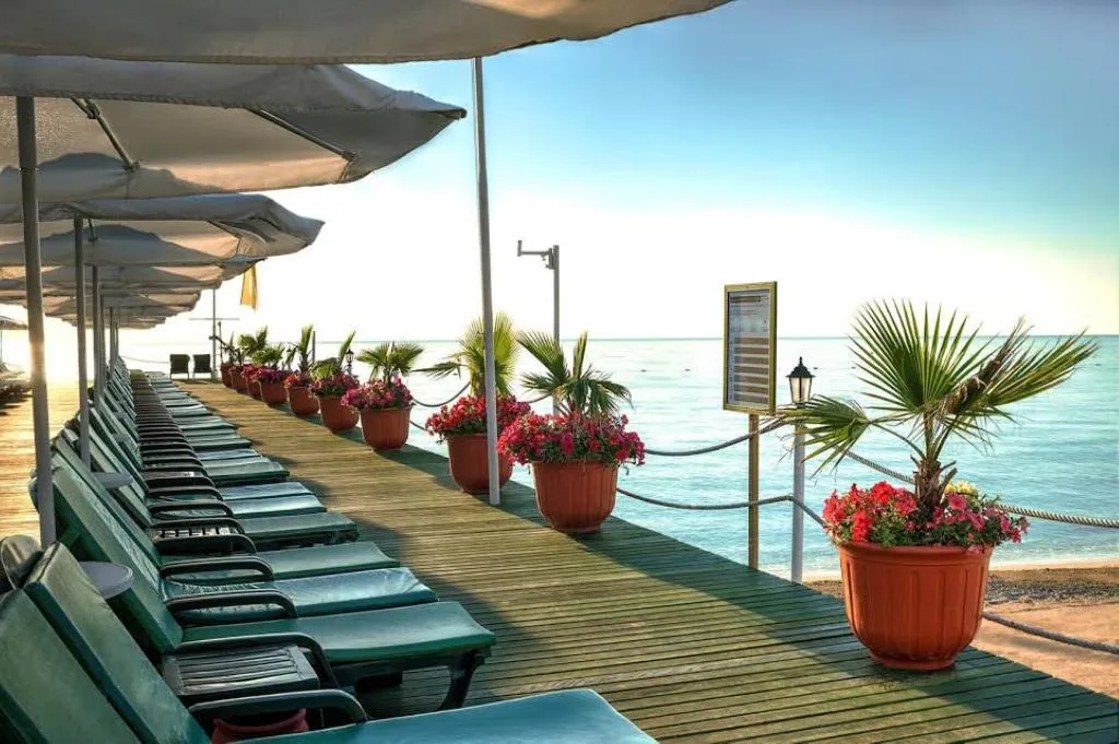 Beach, Gypsophila Club Marine, Antalya