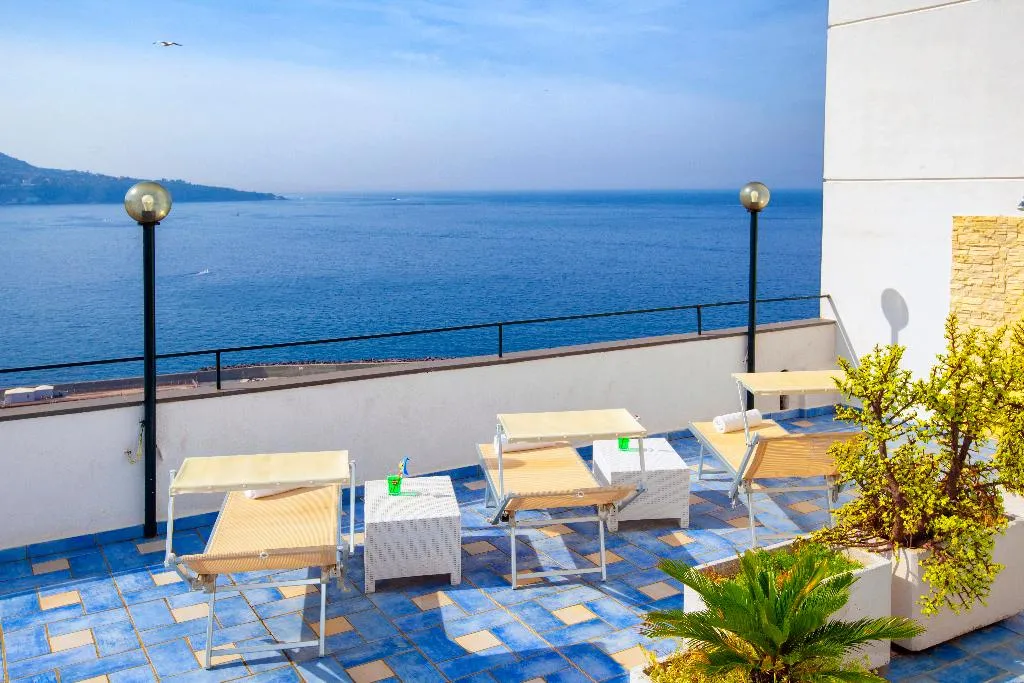 Terrace, Panorama Palace, Naples