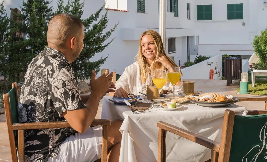 Terrace, Hotel Jeni & Restaurante, Menorca