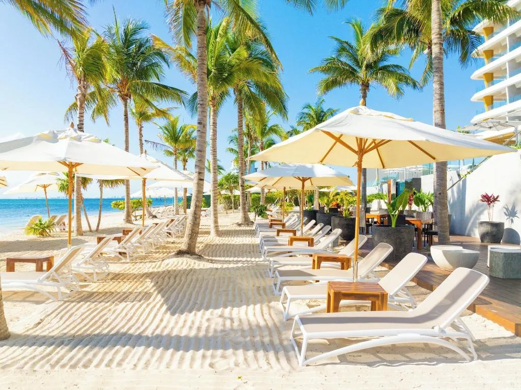 Beach, Hotel Mousai Cancun Ocean Front Adults Only, Cancun Area