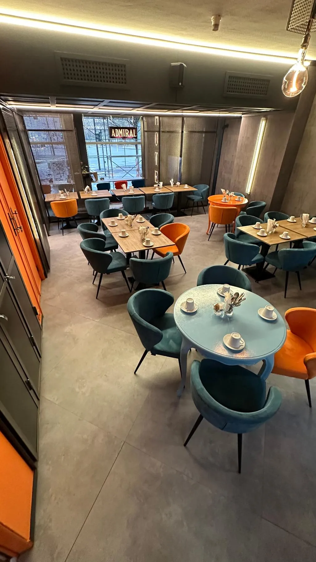 Restaurant, Admiral Hotel, Milan