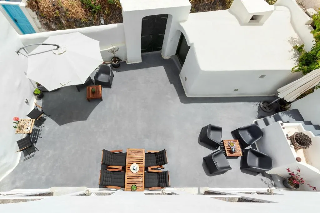 General view, Casa d'Argento, Santorini