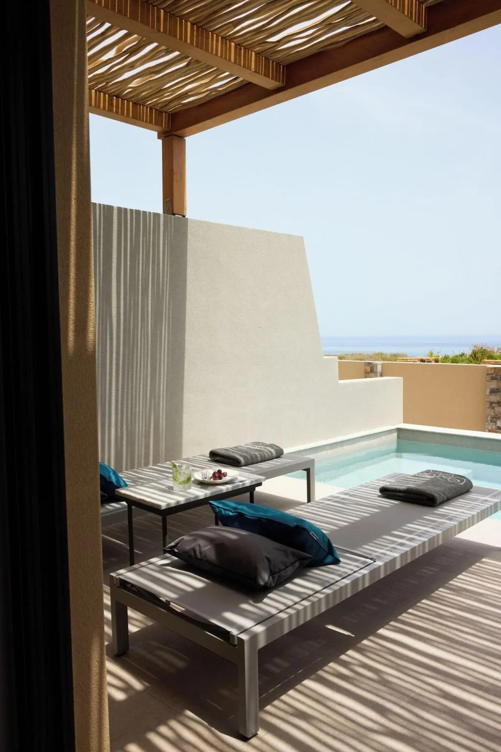 Terrace, Cayo Exclusive Resort and Spa, Crete