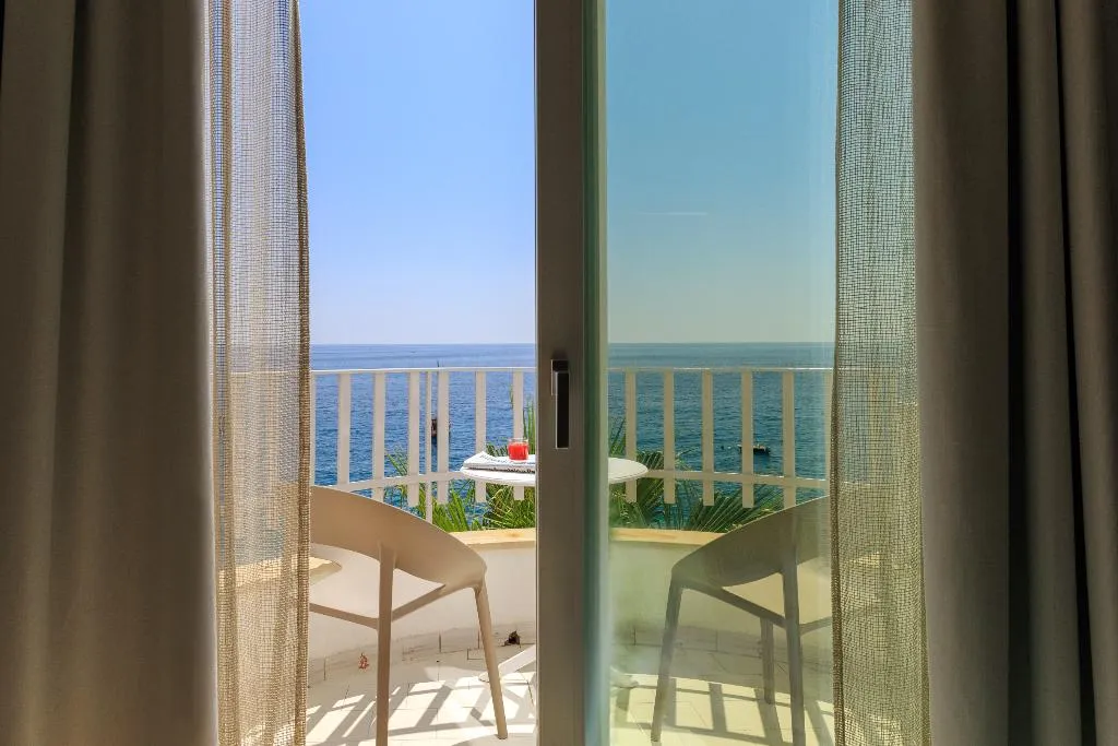 JUNIOR SUITE SEA VIEW WITH BALCONY Room, Albatros Beach Hotel - Letojanni, Taormina