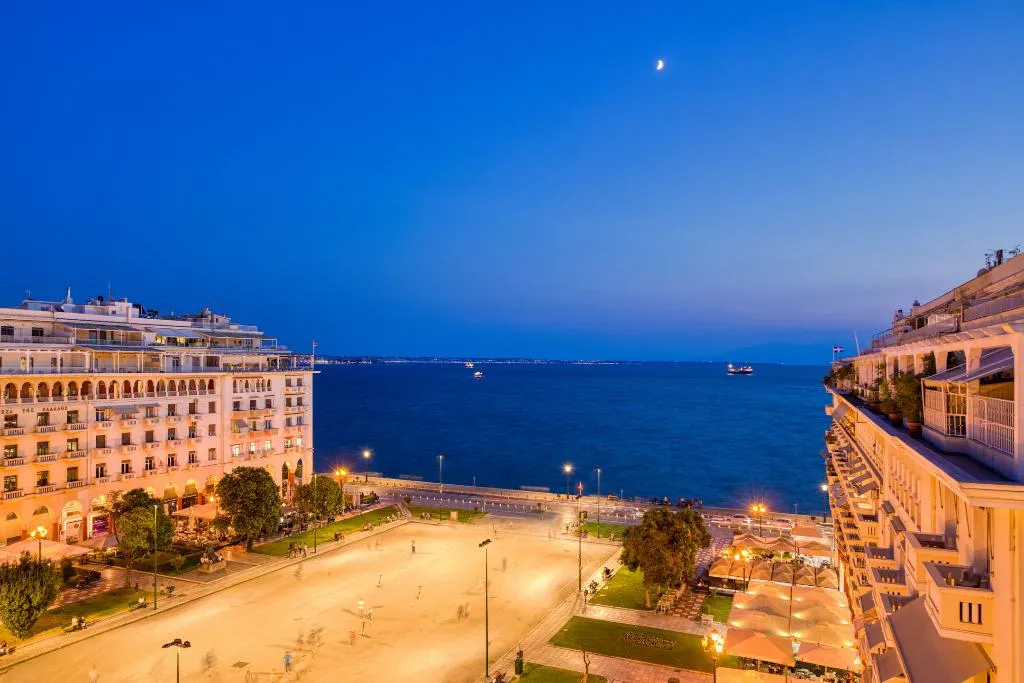 Terrace, Electra Palace Thessaloniki, Halkidiki