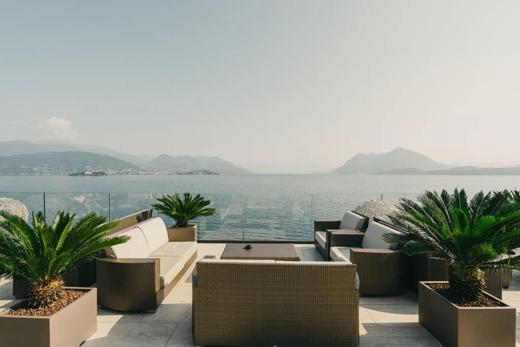 Terrace, Hotel La Palma, Milan