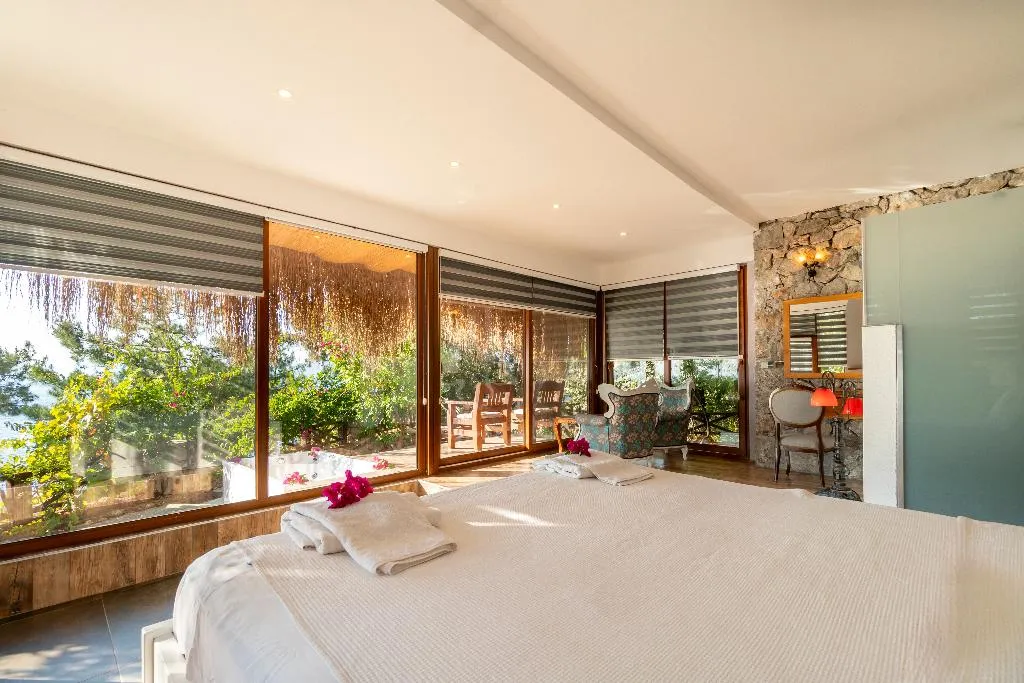 SUITE DELUXE SEA VIEW WITH BALCONY Room, Zakros hotel lykia, Dalaman