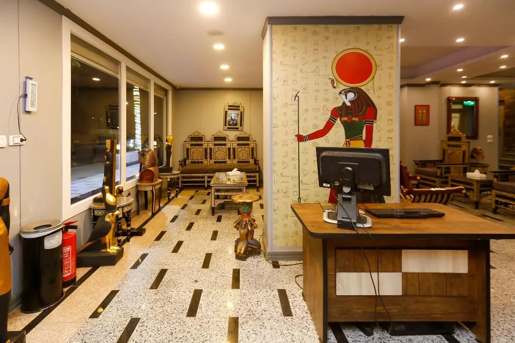 Lobby, Turquoise Pyramids Hotel, Cairo