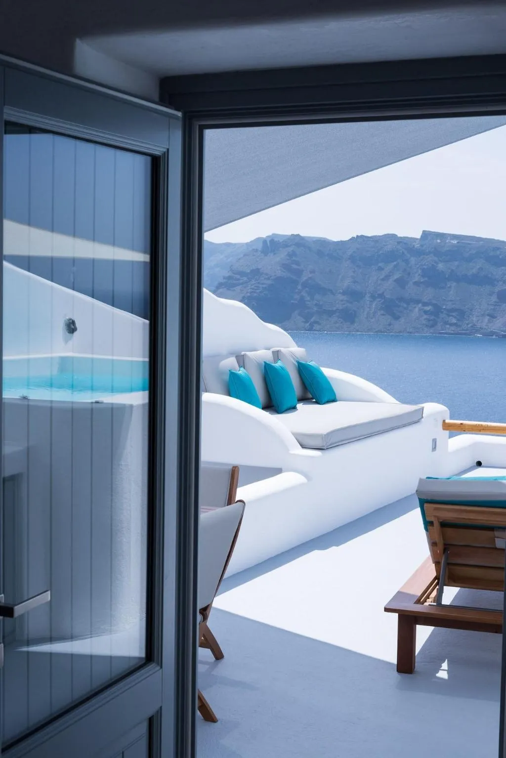 Terrace, Maregio Suites, Santorini