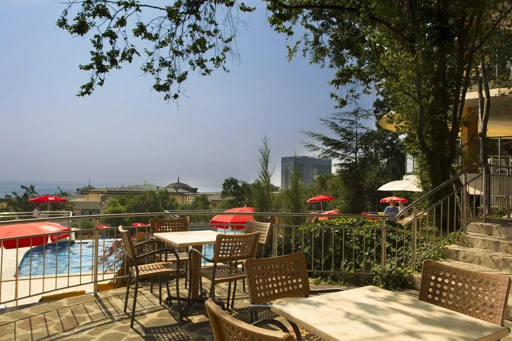 Terrace, Hotel Sunrise Golden sands, Varna