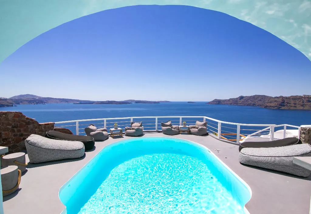 Pool, White Pearl Villas, Santorini