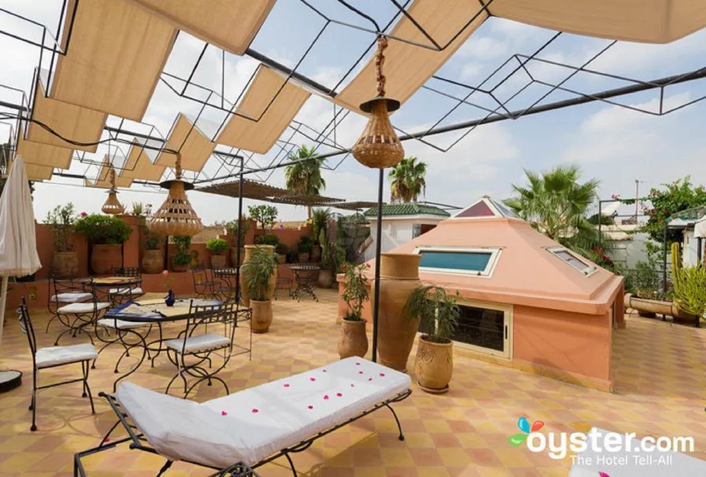 Terrace, Riad Hotel Maison Arabo-Andalouse, Marrakech