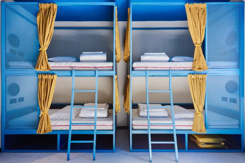 Bed in dormitory FEMALE ROOM WITH SHARED BATHROOM Room, CX Naples Centrale, Naples