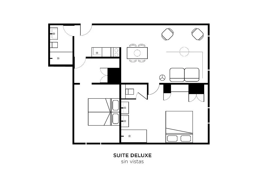 SUITE DELUXE Room, Eurostars Ibiza, Ibiza