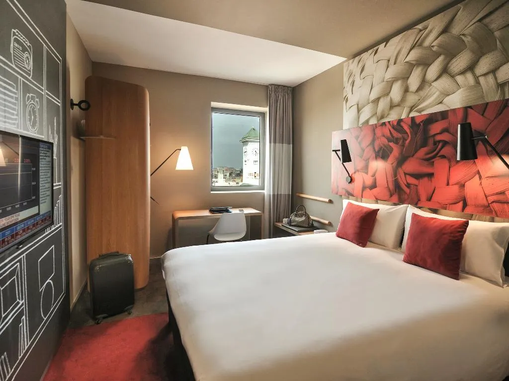 DOUBLE WITH DOUBLE BED Room, Ibis Casa Voyageurs, Casablanca