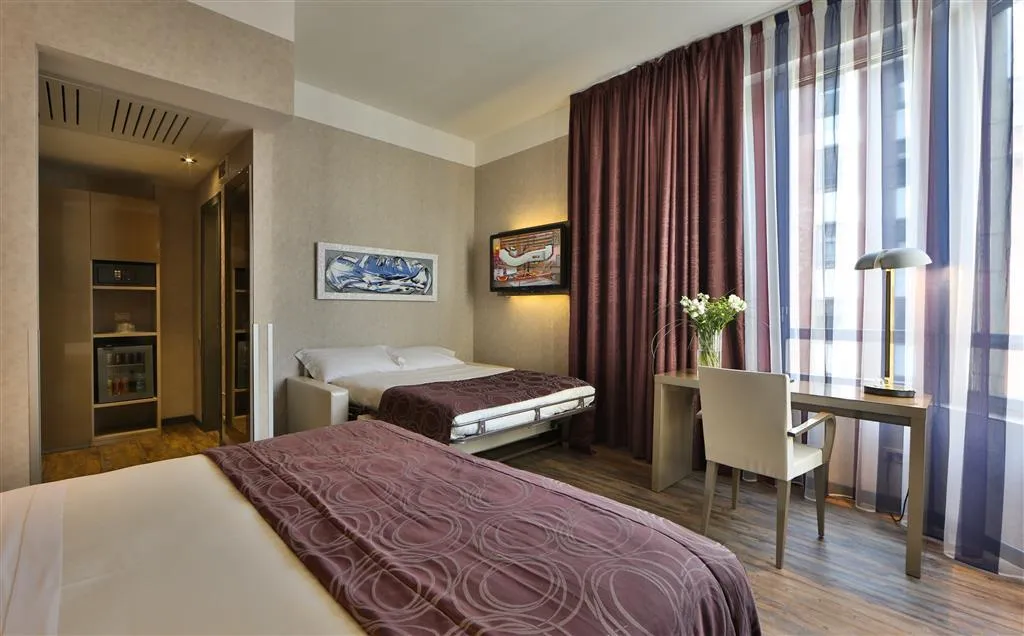 Room, c-hotels Atlantic, Milan