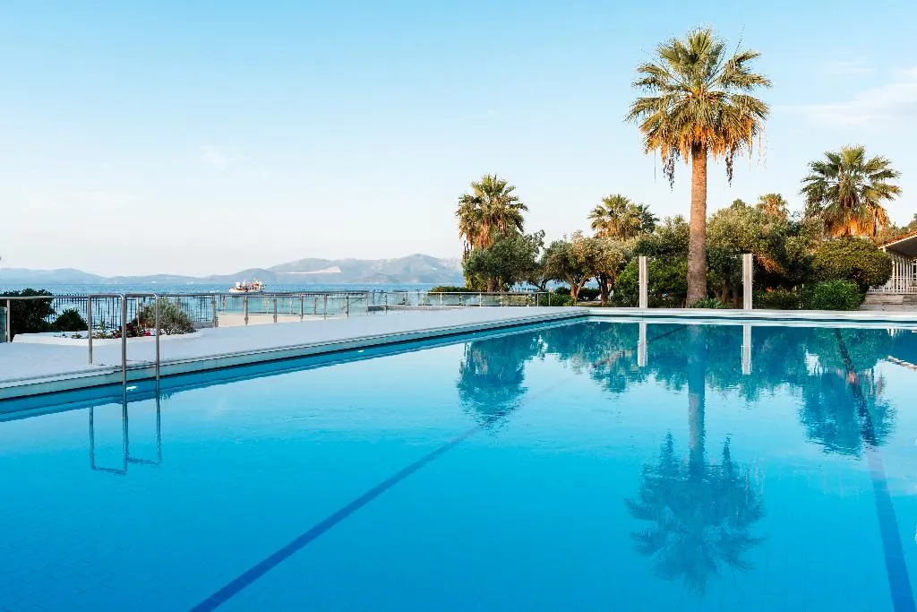 Pool, Calamos Beach Family Club Hotel, Athens