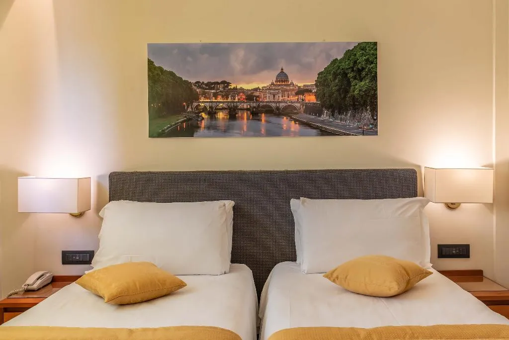 Double or Twin STANDARD Room, La Giocca Hotel, Rome