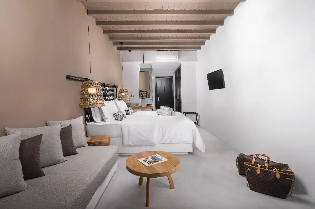 DOUBLE DELUXE WITH PRIVATE POOL Room, My Mykonos Boutique by Mr and Mrs White, Mykonos