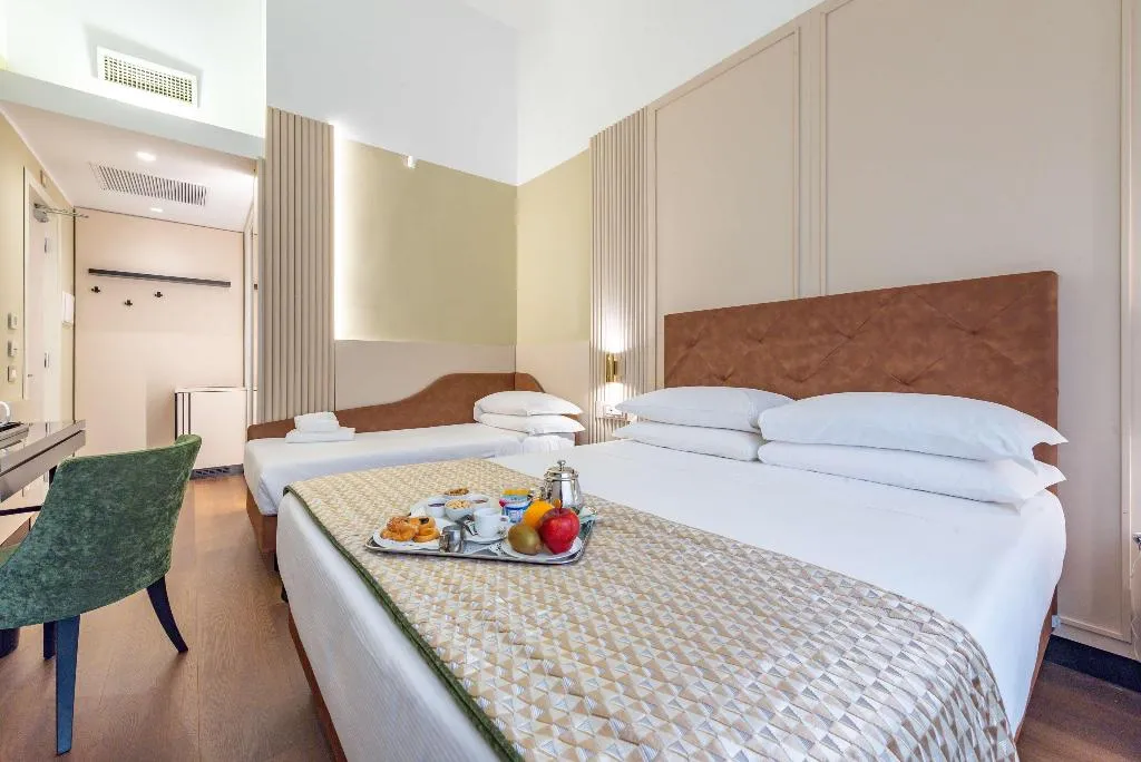 DOUBLE TWO BEDS Room, Best Western Art Deco, Rome