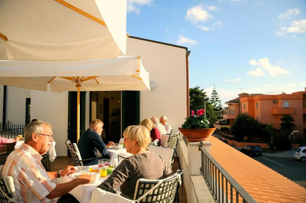 Terrace, Hotel Angedras, Alghero
