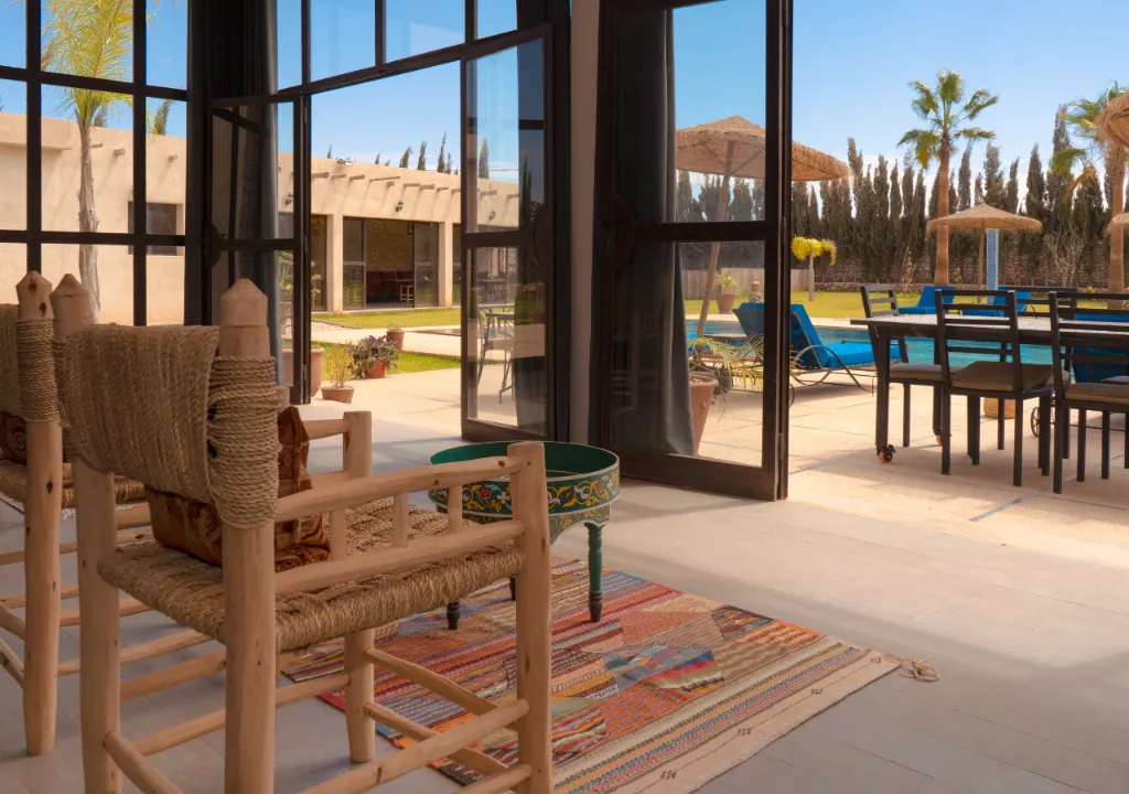Terrace, Dar Ayman hotel, Essaouira
