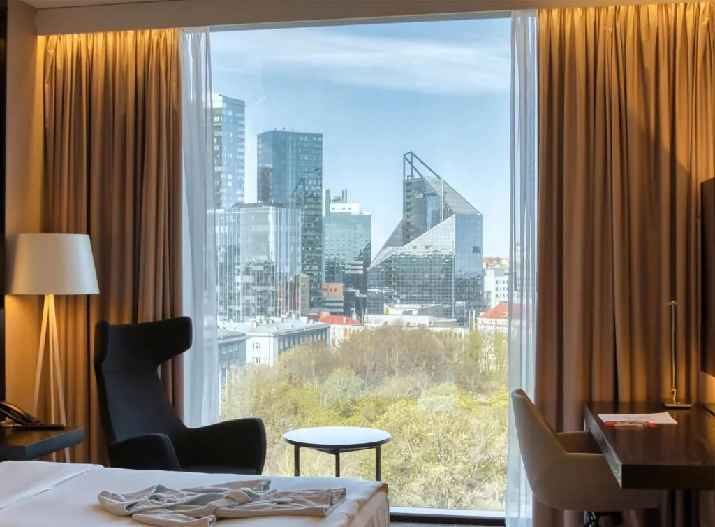 QUADRUPLE DELUXE Room, Hilton Tallinn Park, Tallinn