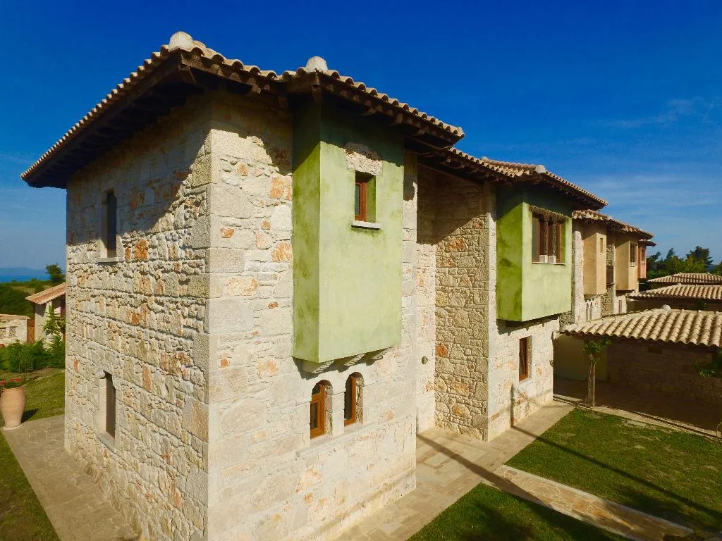 VILLA THREE BEDROOMS WITH PRIVATE POOL Room, Fruit Garden Villas, Halkidiki