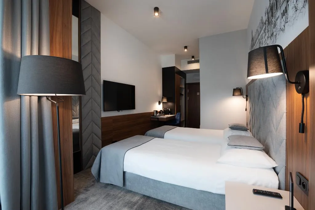 TWIN TWO BEDS Room, Focus Hotel Premium Kraków, Krakow