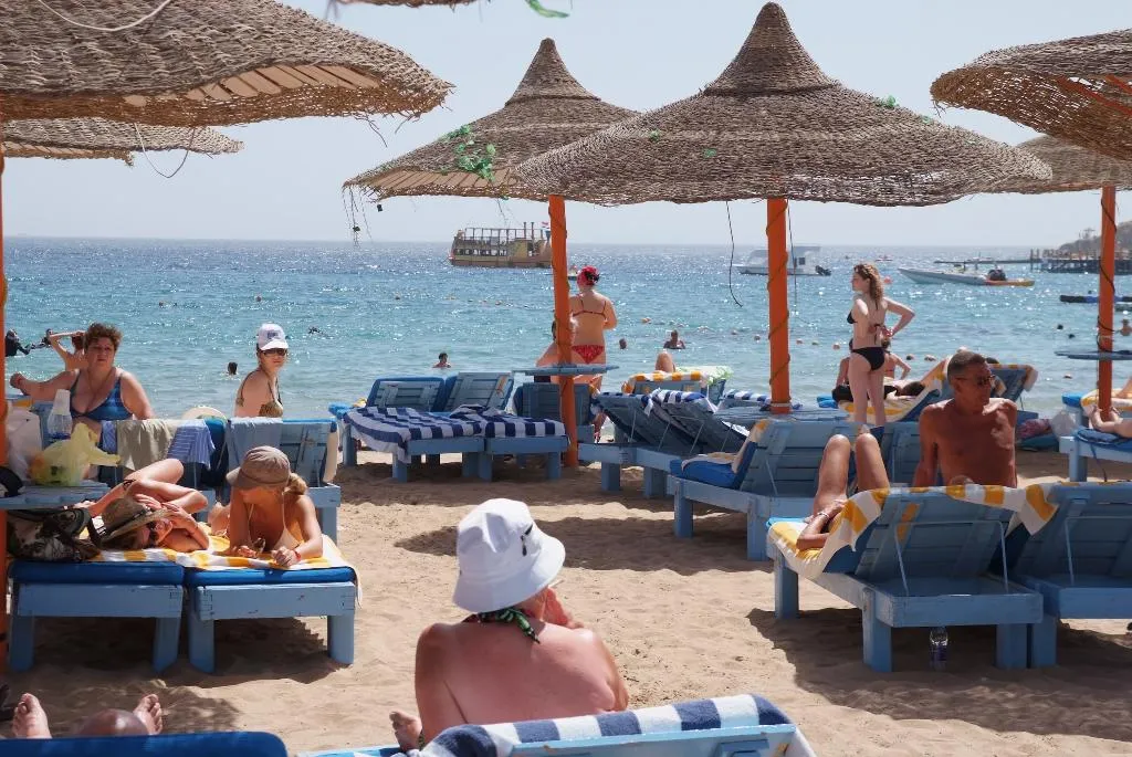 Beach, Naama Blue Hotel, Red Sea Riviera
