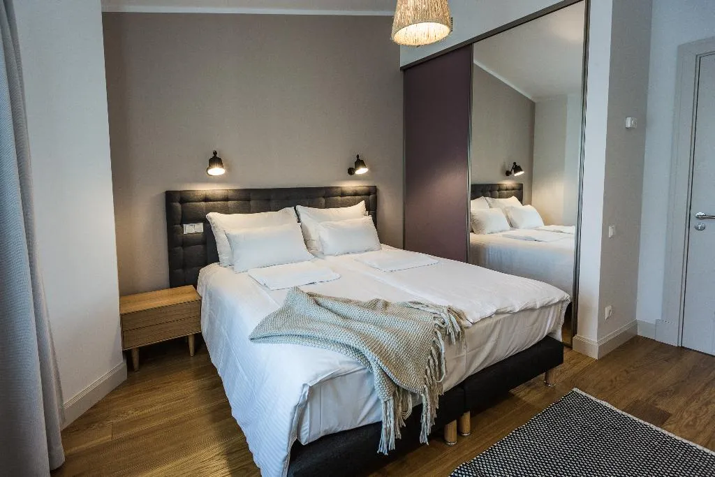APARTMENT TWO BEDROOMS WITH TERRACE Room, Riga Lux Apartments Skolas Street 20, Riga