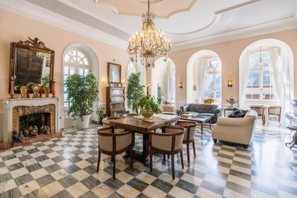 Lobby, Relais du Silence Villa Maria, Naples